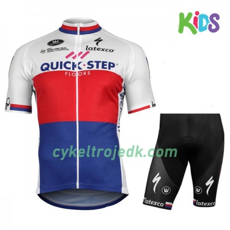 Cykeltøj + Cykelshorts Børn 2017 Quick-Step Floors Tjekkiet Mesterskaber